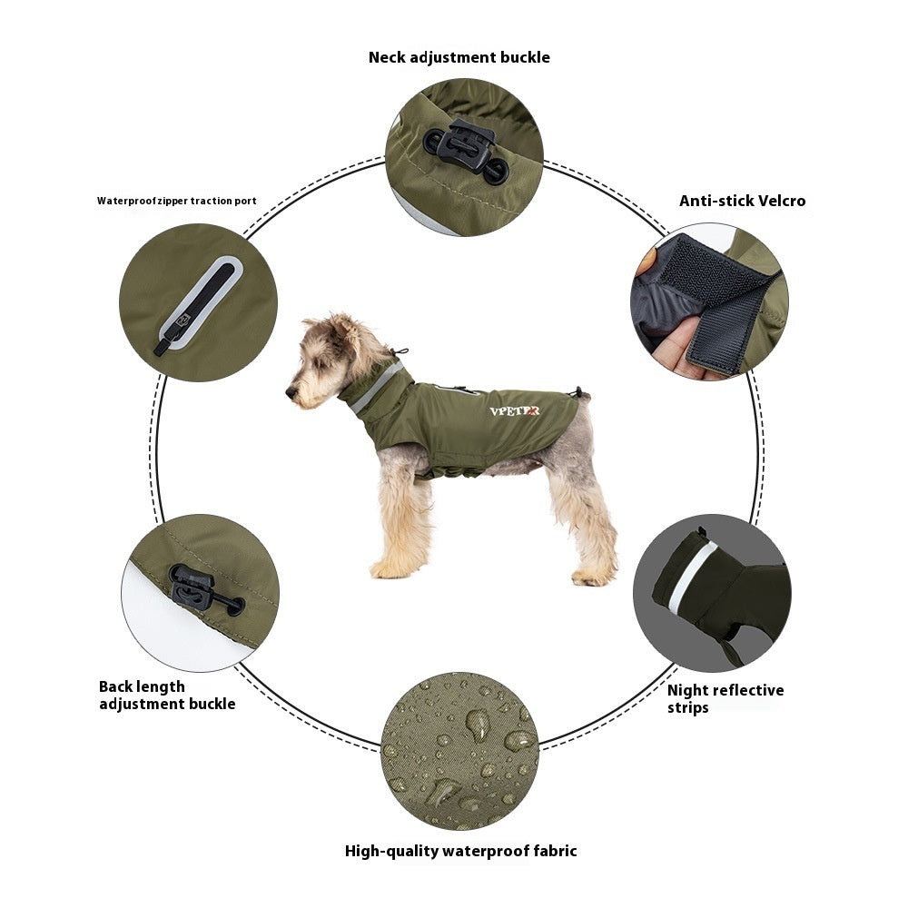 Dog Outdoor Windproof Raincoat – The Ultimate Protection for Your Furry Friend